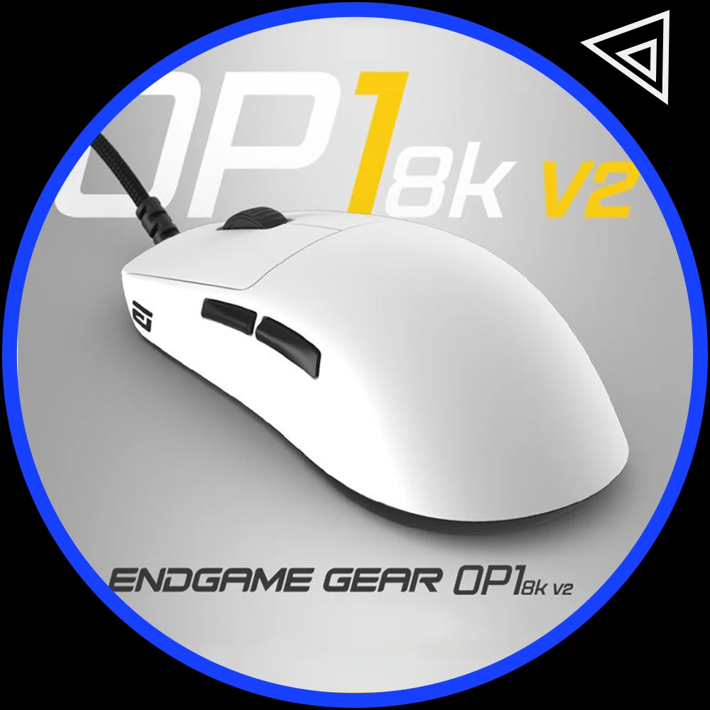 Endgame Gear OP1 8K V2 Mouse Wired Mouse Paw3950 8000Hz Polling Rate Lightweight Gaming Mice PC Accessories