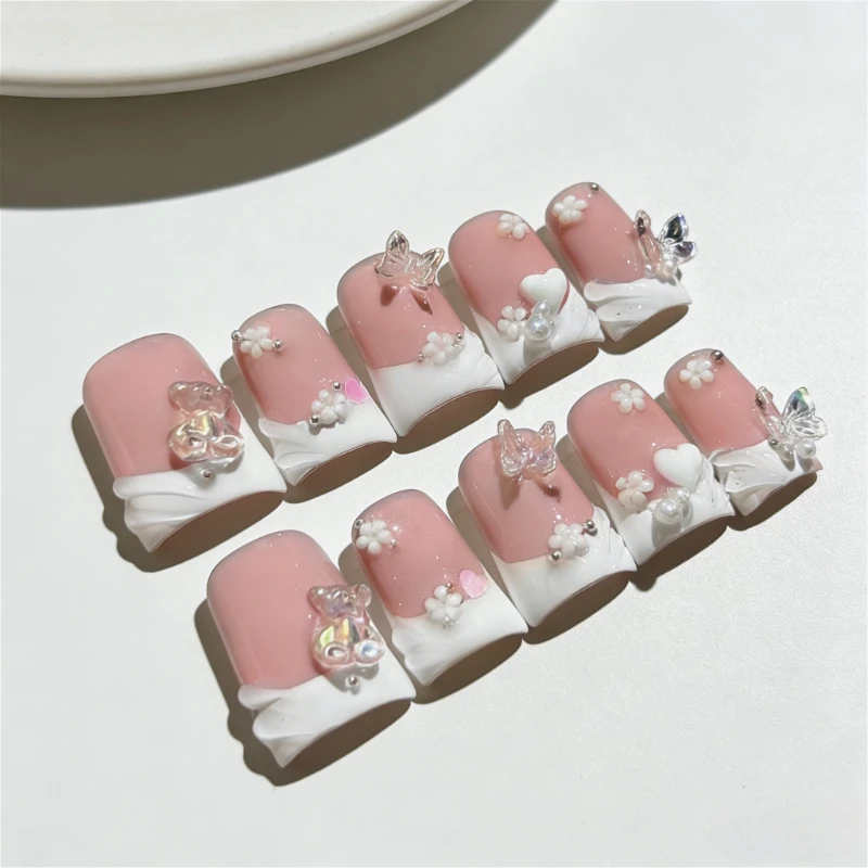 10Pcs Handmade Y2K … - image