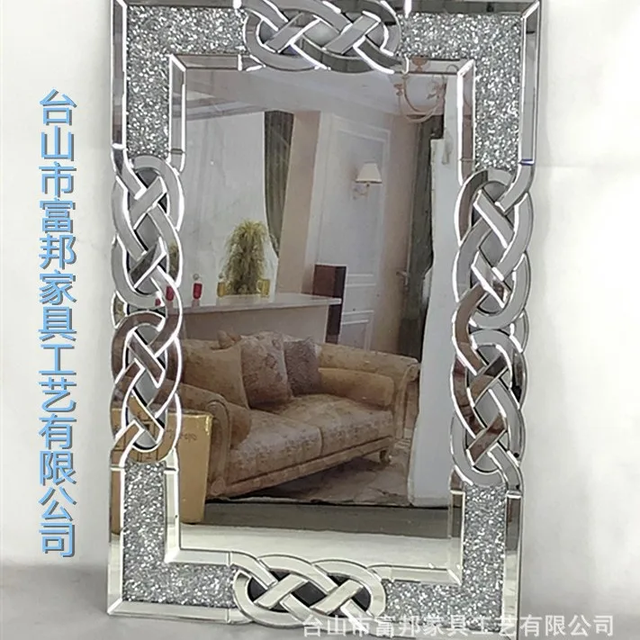 

Neoclassical art bedroom dressing mirror bathroom bathroom clothing store wall
