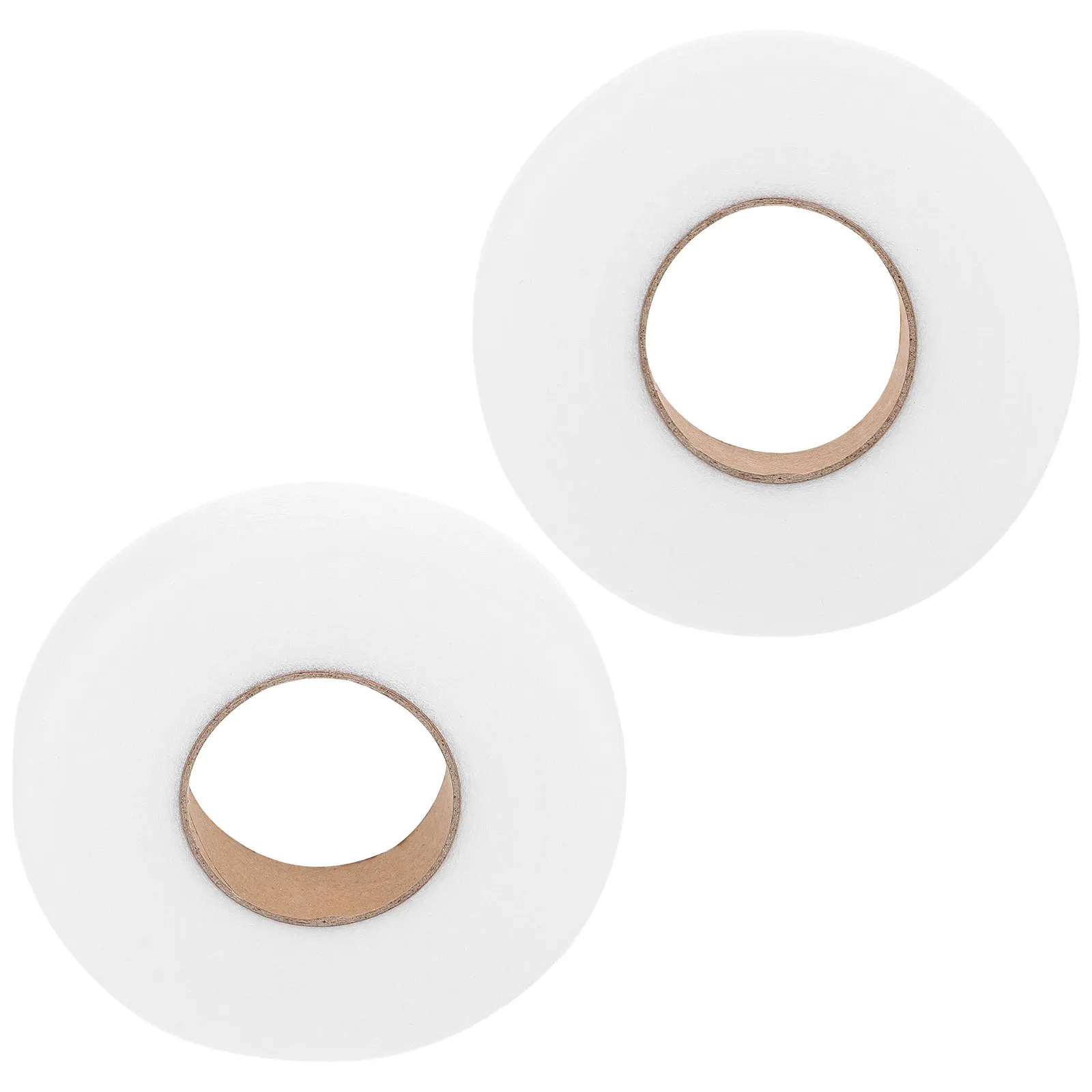 

2 Rolls No Sew Hemming Tape Double Sided Adhesive for Clothes Iron on Hemming Tapes Cotton Sewing Supplies Dress Pants Curtain