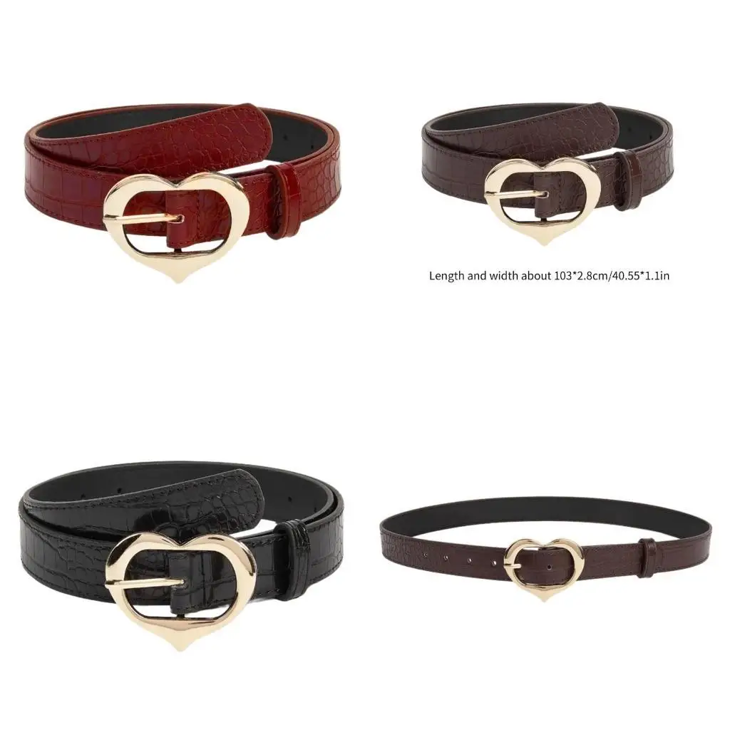 

P9FE простой пояс для взрослых с регулируемой уникальной пряжкой по поясу PU для талии для поясных ремней для износа вентилятора