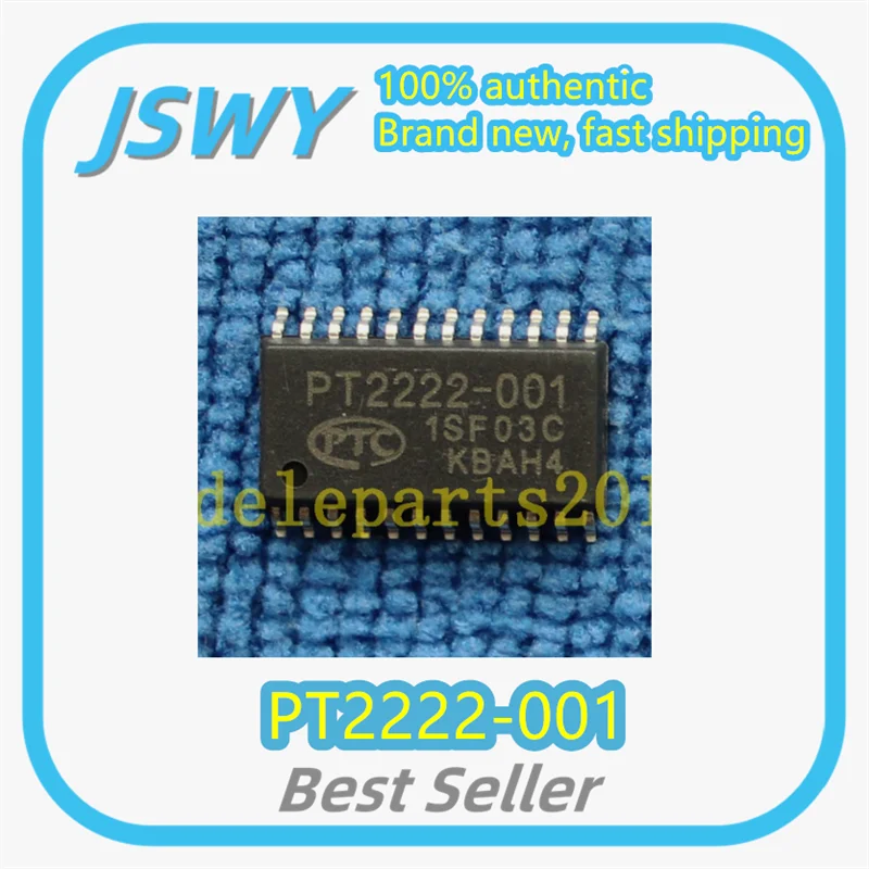 (10/50 Pcs) PT2222-001 PT2222 SOP-24 Integrated Circuit IC - Brand New Genuine Product with Large In-Stock Quantity