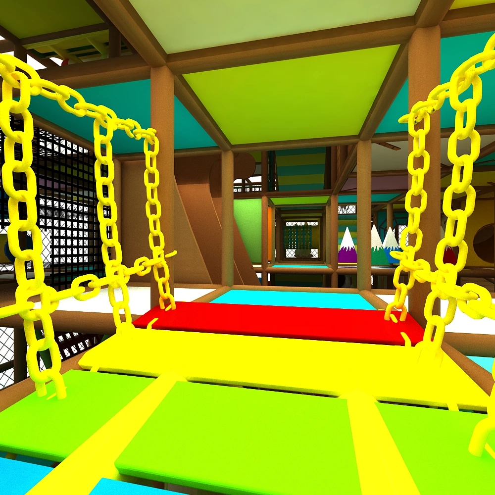 سعر المصنع معدات التسلية الداخلية ملعب الشريحة الكرة حفرة مركز اللعب الداخلي ملعب تسلق لعبة لينة للأطفال #3