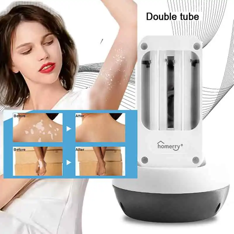 

308nm UVB Ultraviolet Phototherapy Lamp Instrument for Vitiligo Psoriasis Skin Treatment and Therapy Treatment Light