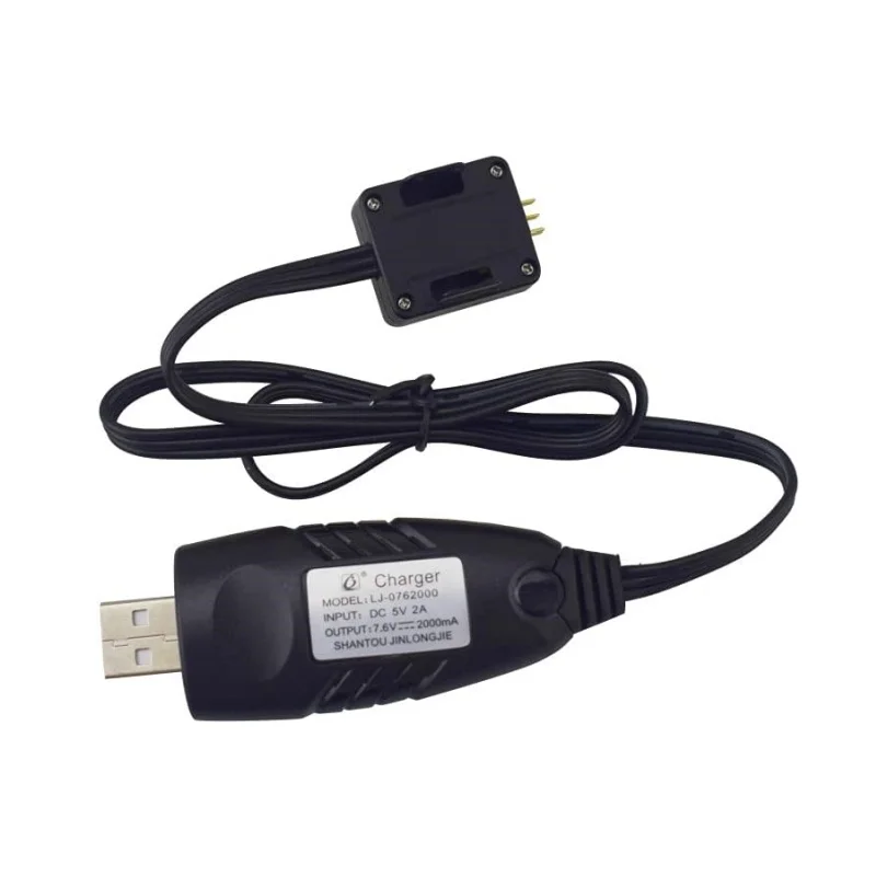 كابل شحن Syma لطائرة بدون طيار بتحكم عن بعد ، شاحن USB ، سلك ، بطارية ليبو ، HS175 ، D65 ، كوادكوبتر قابلة للطي الجوي ، X30 ، Z6 ، X500