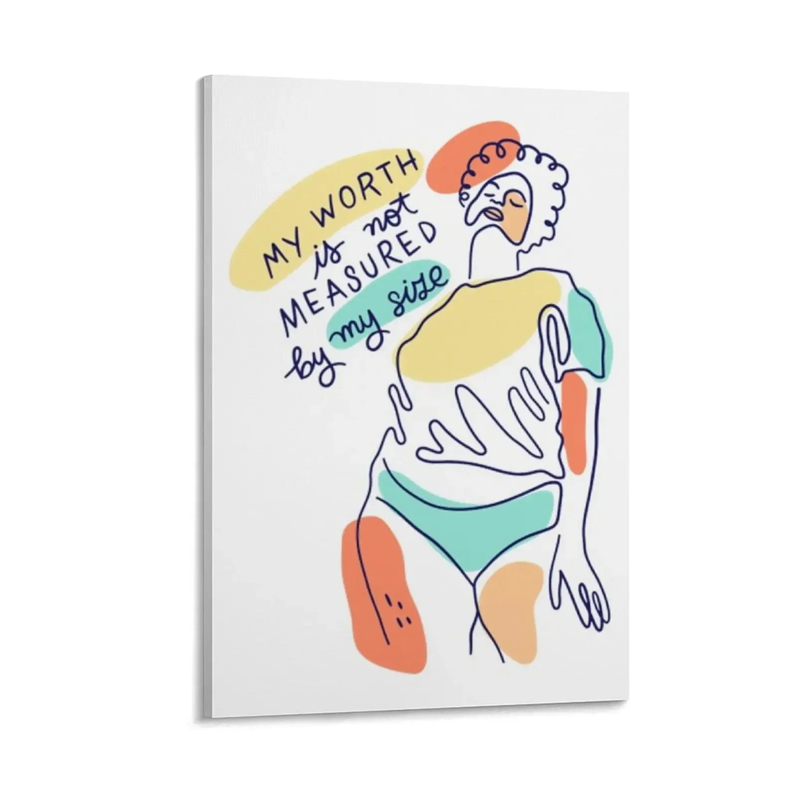 

Body Positivity Canvas Painting Decorative paintings posters anime japanese room decor