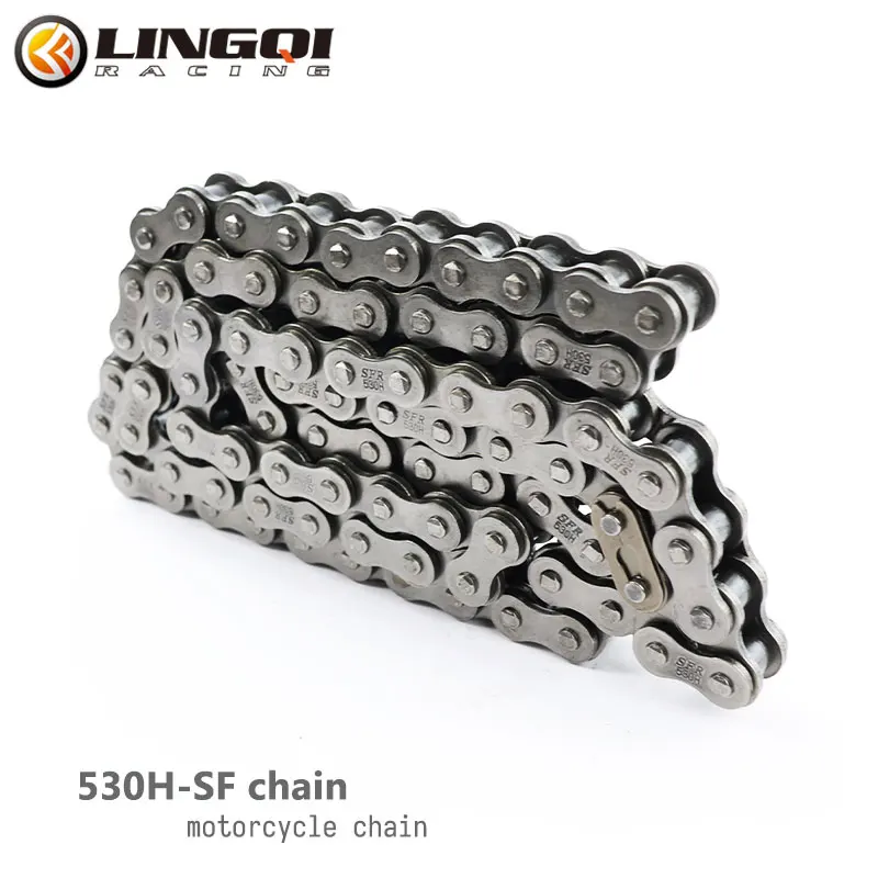 LINGQI 530 530H Chain Connector Lock Set Clip Pit Dirt Bike Chains Buckle Master Link 52 54 72 74 76 78L 80 82 88 90L 92L