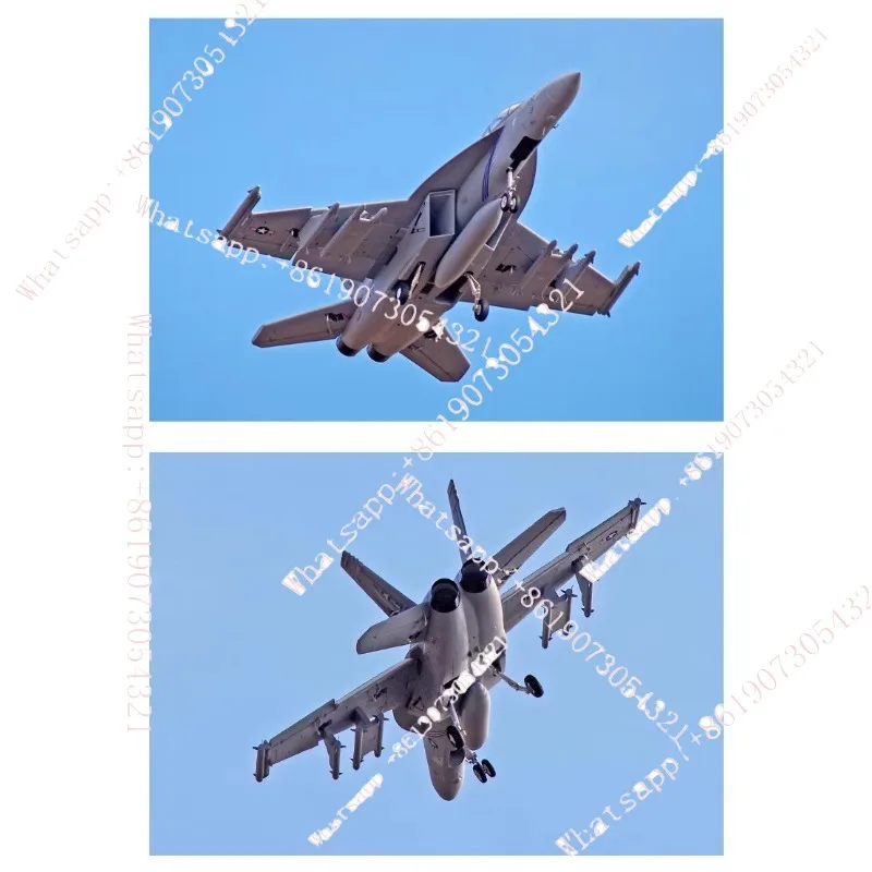

70Mm ducted F/A-18F V2 electric aircraft remotely assembled