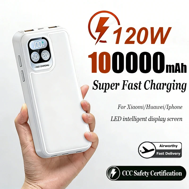 120W 100000Mah Powe…