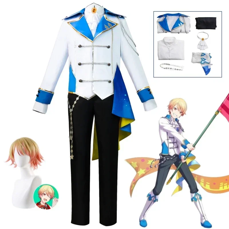 

Project Sekai Colorful Stage! Tenma Tsukasa Cosplay Costume Stage Costume Anime Uniform Halloween Party Coat Shirt Pants