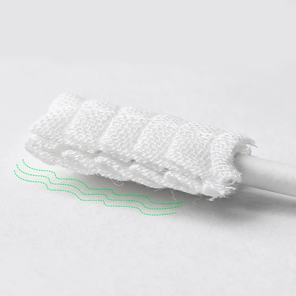 

20pcs Baby Toothbrush Gauze Tongue Cleaner For Infants Toddlers Oral Care Tool Safe Material Fresh Breath Kids Tongue Scraper