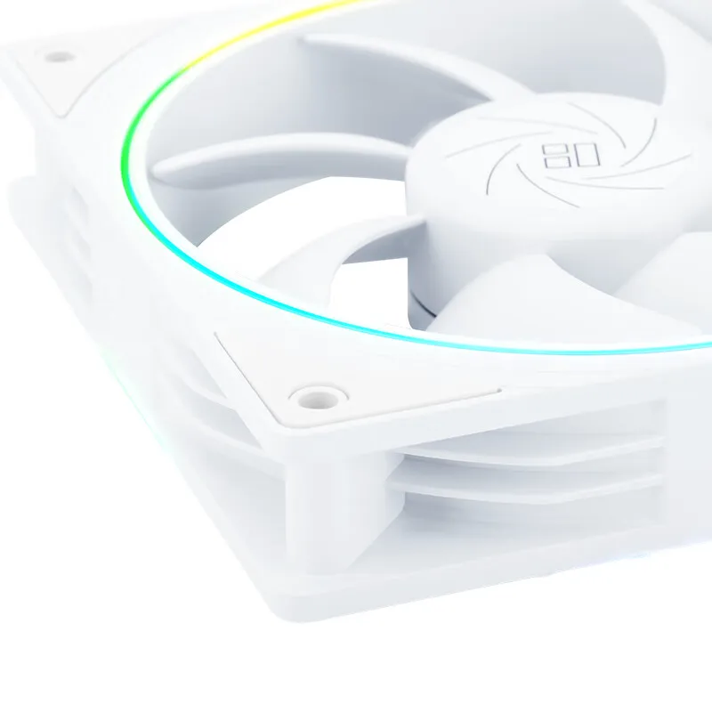 Thermalright TL-S12-W 5V 3PIN ARGB Aperture PC Case Fan Contrôle de la température Refroidissement à l'eau religions Remplacer le ventilateur