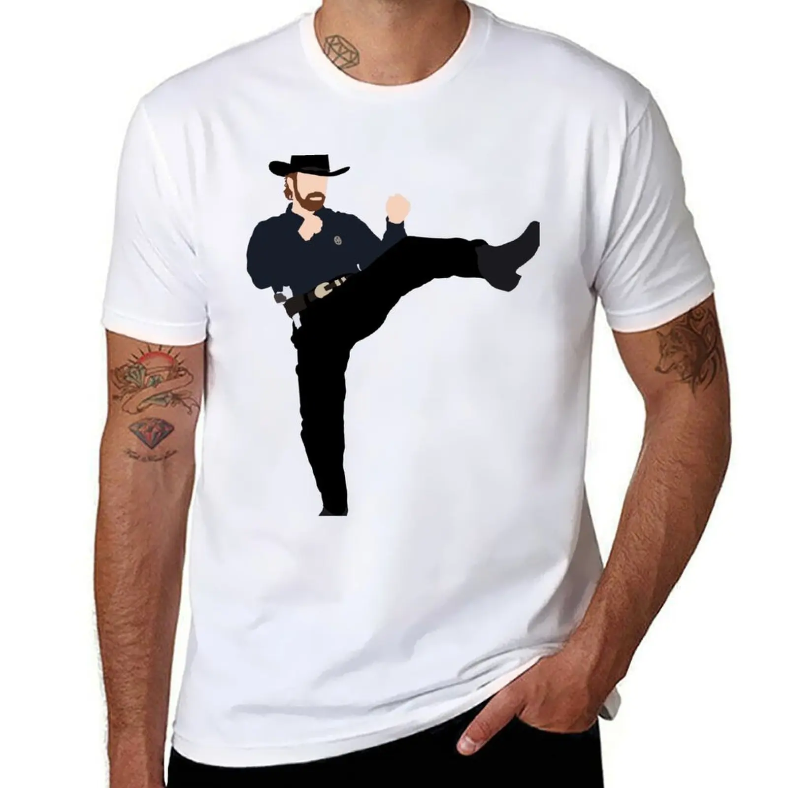 

man funny for tees Walker t t for graphic plain cotton T-Shirt shirt shirts man t Ranger man shirts Texas