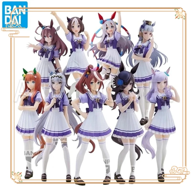 genuino-bandai-umamusume-bonito-derby-kitasan-preto-tokai-teio-tamamo-cruz-mrcb-anime-figuras-de-acao-modelo-brinquedos-presente-para-criancas