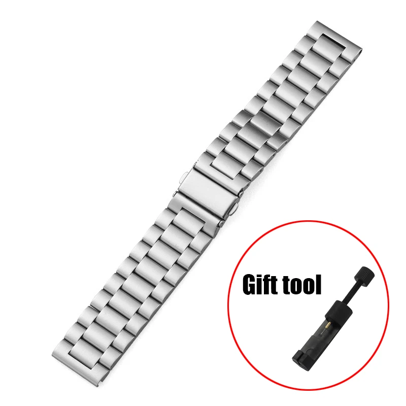 20mm 22mm Metal Strap For Garmin Vivoactive 3 4 5 Band Watch Venu SQ 2 Plus 3 Bracelet Forerunner 645 245 255 265 158 55 Correa