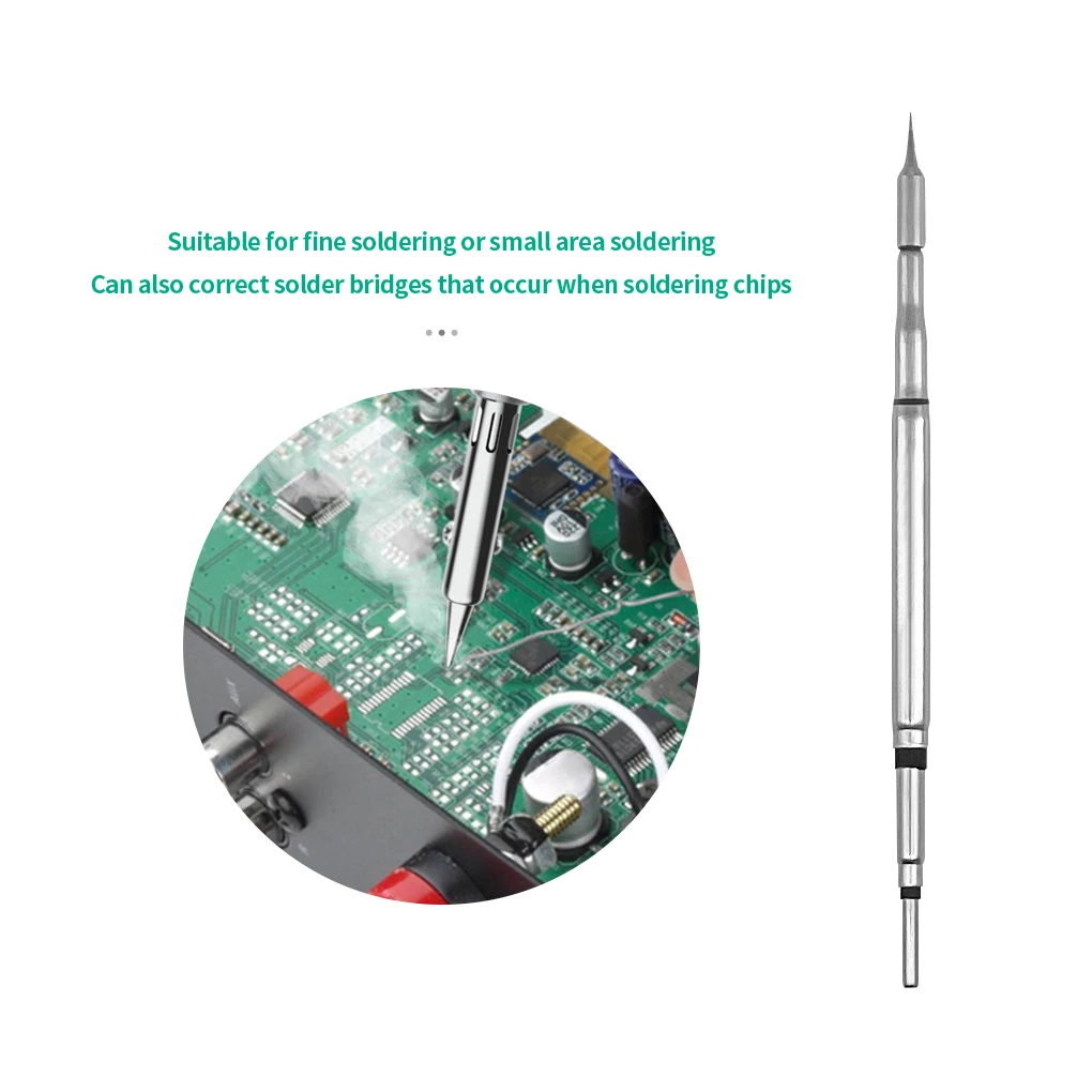 C210 Soldering Iron Tip C210-020 Welding Head Quick Heating Suitable For JBC  T210 Handle CDS Soldering Station