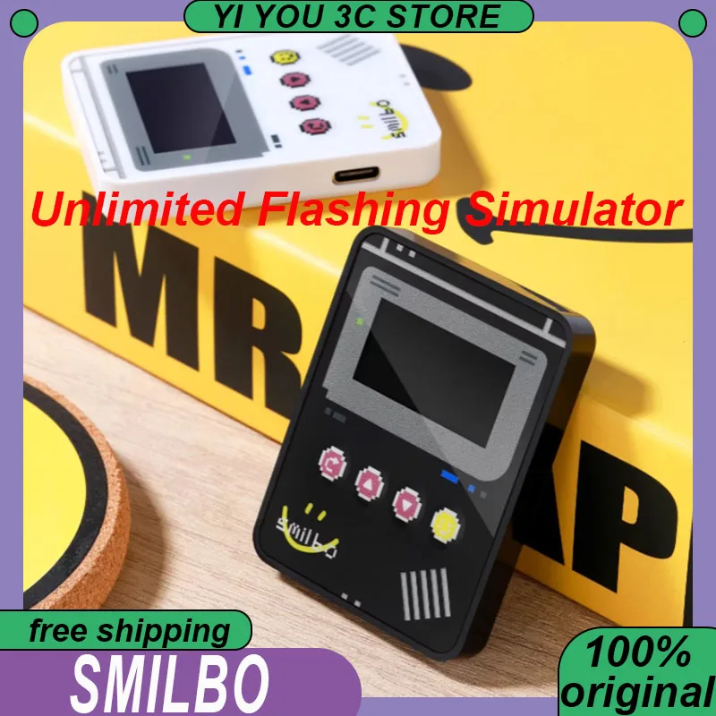 

Неограниченный мигающий симулятор SMILBO для Switch2 AMIIBO Эмулятор OLED-экран Type-C Полная база данных Постоянное обновление
