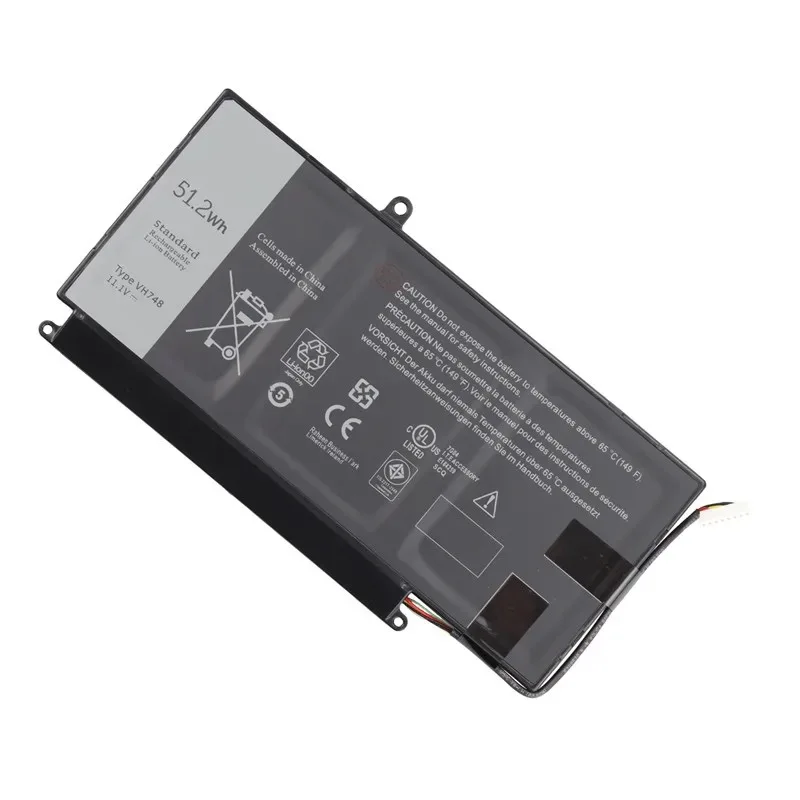 

VH748 P43F P41G 51.2Wh Laptop Battery for Dell Vostro 5460 5470 5560 14 5480 Inspiron 14 5439 Series Ins14zD-3526 Ins14zD-3528