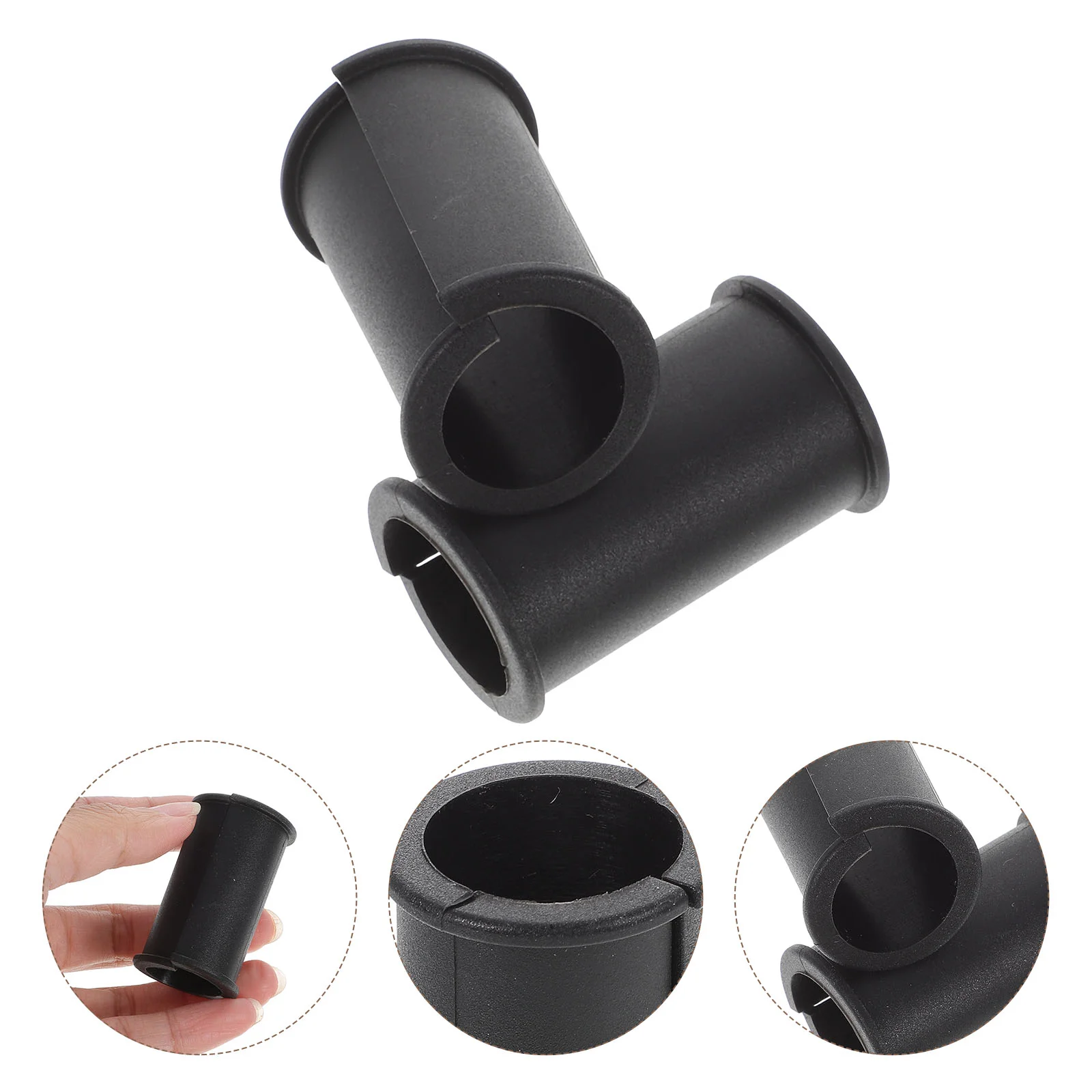 Piège à Microphones Durable pour Caméra Portable, Joint en Caoutchouc, Couvercle, 2 Pièces