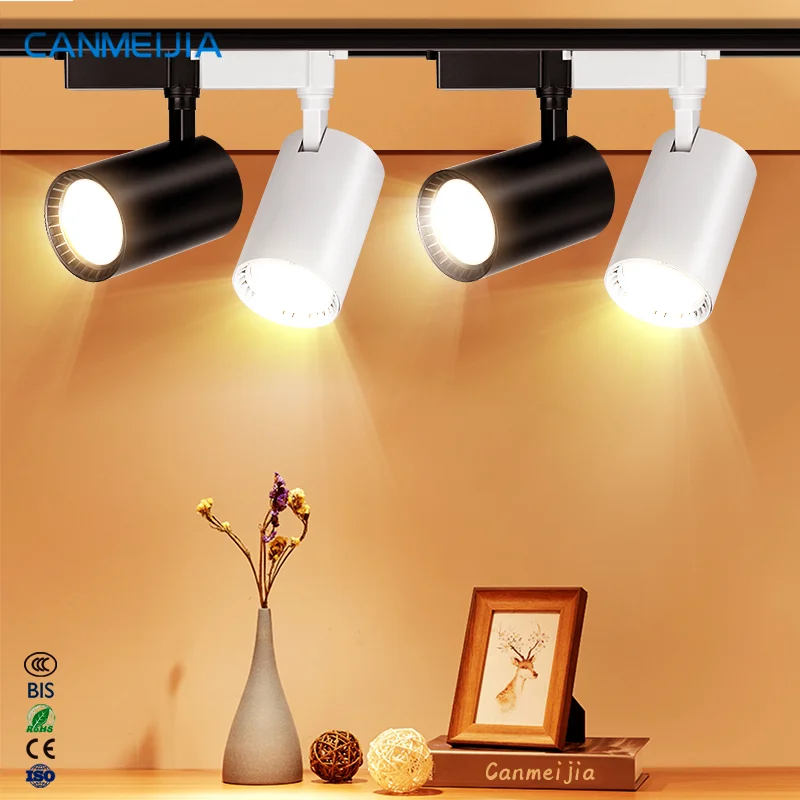 For Modern Indoor Commercia Lighting Adjustable TrackLight,Cob Led Track Light,Led Linear Tracklight/Led Spotlight/Track Lights
