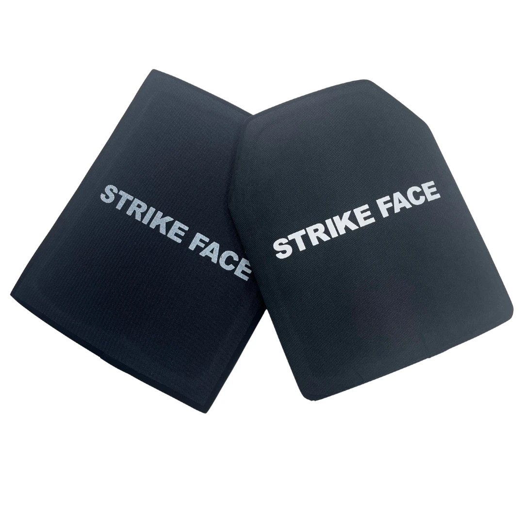 2PCS, GA3 NIJ IIIA Ballistic Plate 10x12 Inch PE Lightweight Tactical Vest Bulletproof Plate 25X30cm