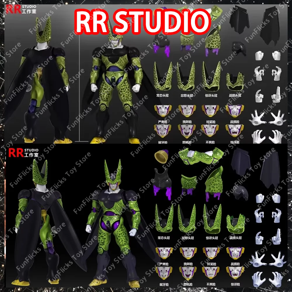 

NEW RR Studio Dragon Ball 1/12 Green Devils Complete All Cell Anime Comics DX Version Dolls Figures Models Toys Collection Gifts