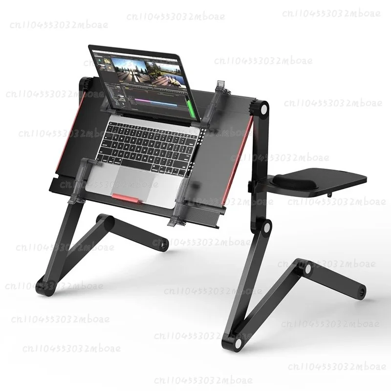 Lying Flat on The Bed, Laptop Desk, Foldable Tablet Stand, Adjustable and Movable, Writing Desk for Lying Down Desk Table