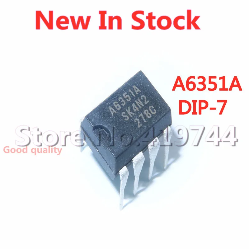 5PCS/LOT STR-A6351 A6351 A6351A DIP-8 LCD power management chip  In Stock New Original