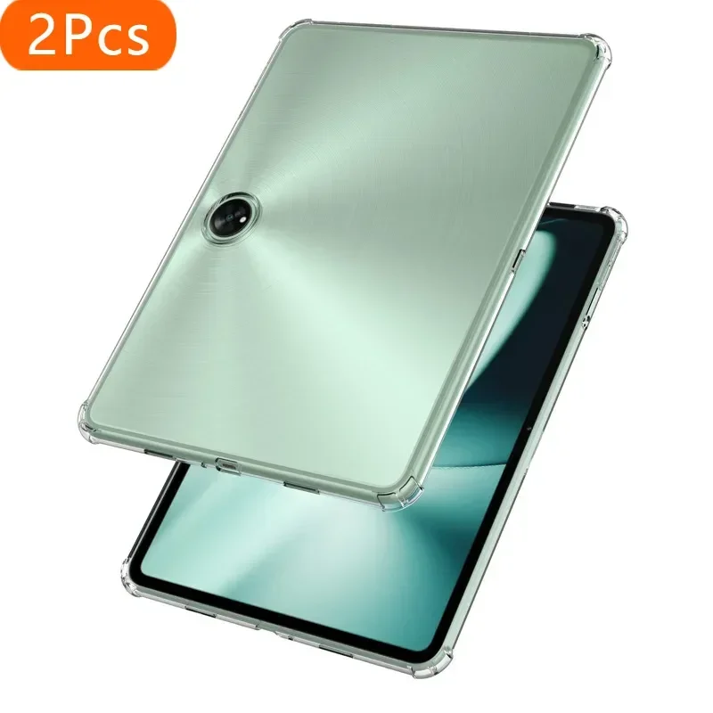 

2Pcs Soft Transparent Case for OPPO Pad 2 11.6 inch 2023 Anti-drop Tpu Airbag Silicone Cover Funda for OnePlus Pad 11.6 inch
