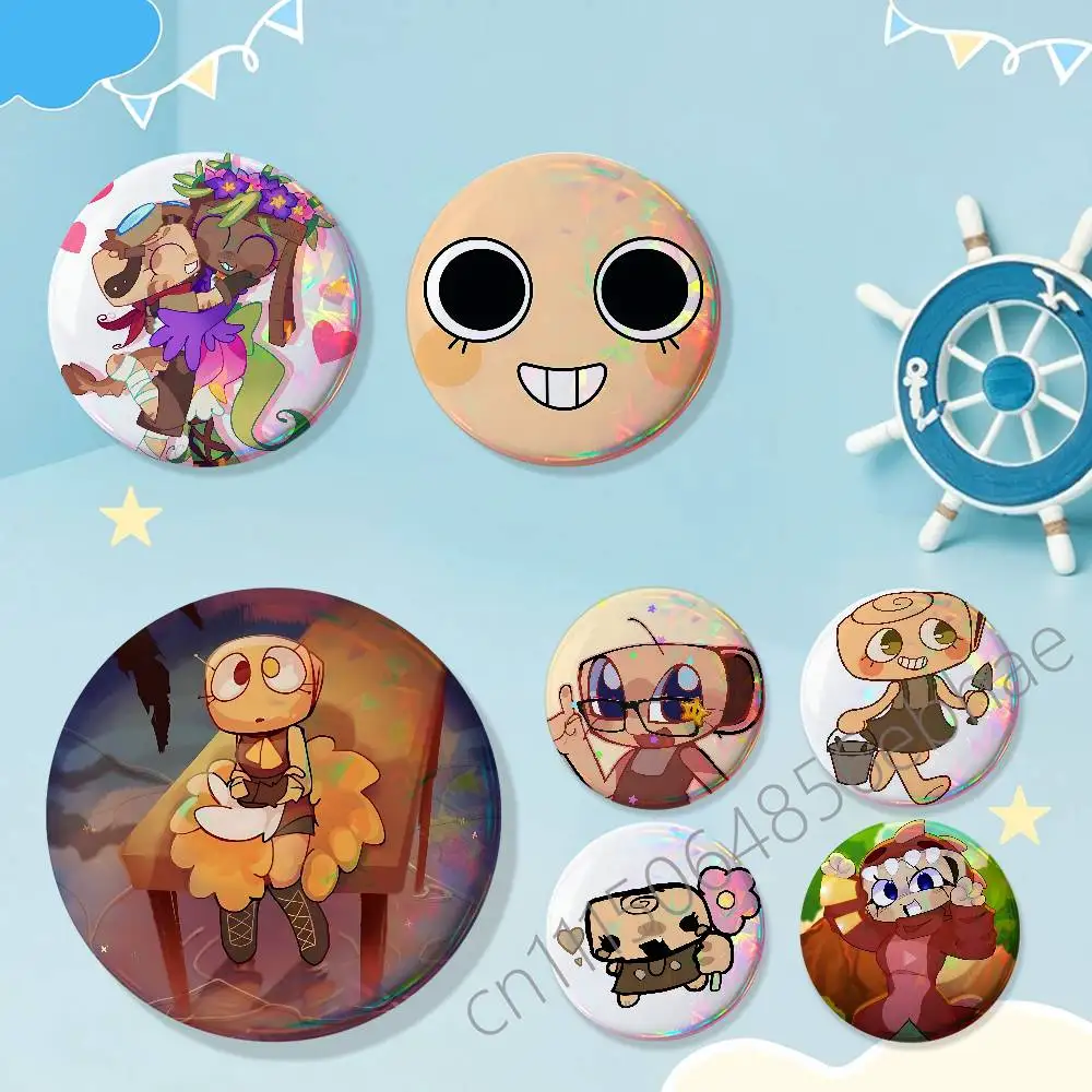 FOR Brawl Stars Shelly Brooches Cute Cartoon Badge Jacket Jeans Lapel Pin Gift Accessorie