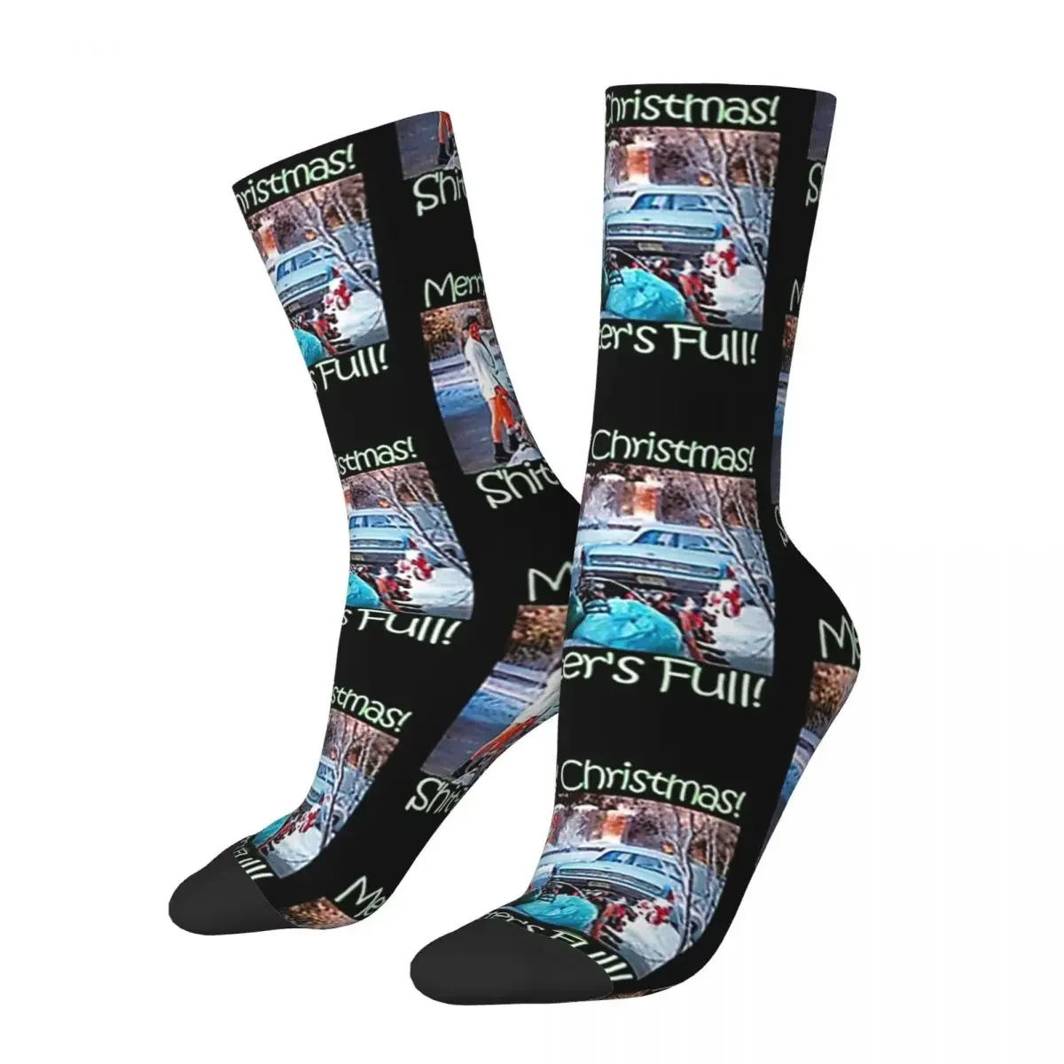 Cousin Eddie Shitters calcetines completos Harajuku, medias largas de alta calidad para todas las estaciones, accesorios para regalos para hombres y mujeres