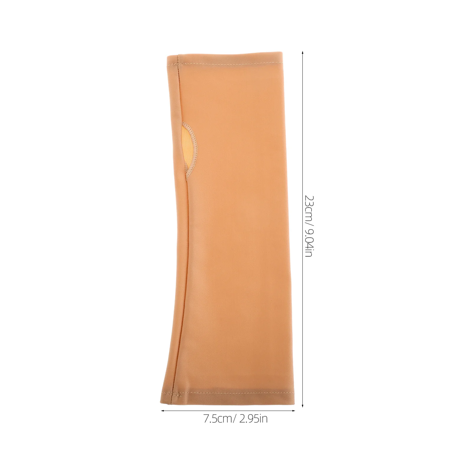 زوج واحد من أكمام الذراع الطويلة للنساء من قماش التبريد المسامي للحماية من الأشعة فوق البنفسجية للرياضات الخارجية والقيادة والمشي لمسافات طويلة بشكل مريح