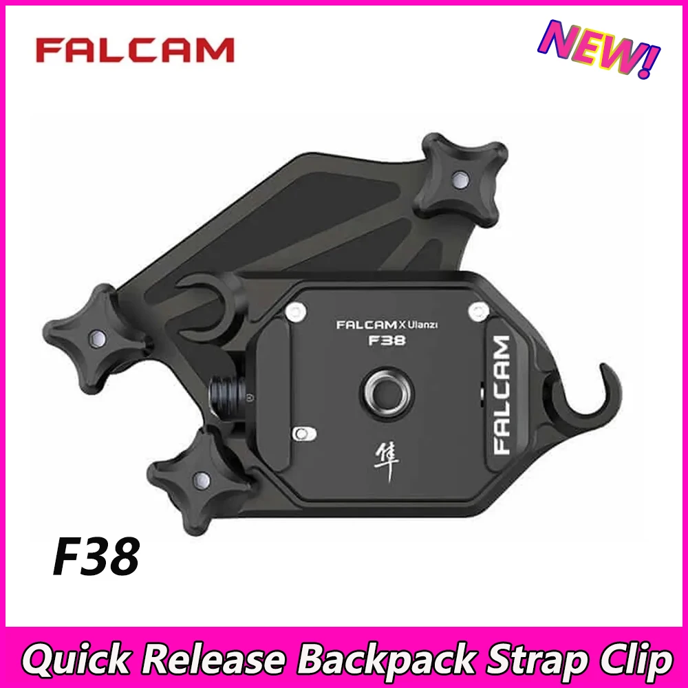 

Falcam F38 Quick Release Backpack Strap Clip Universal Arca Swiss DSLR Camera Quick Switch Plate Clamp Photography Accessories