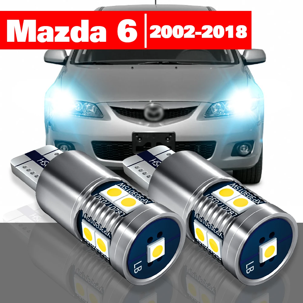 

For Mazda 6 GG GH GJ 2002-2018 2pcs LED Parking Light Clearance Lamp Accessories 2009 2010 2011 2012 2013 2014 2015 2016 2017