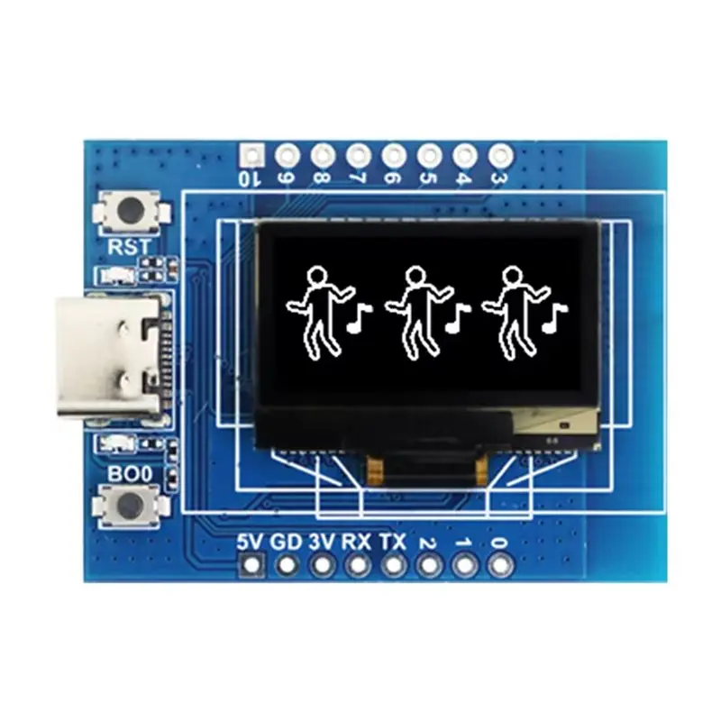 

Плата разработки ESP32-C3 с модулем Wi-Fi, Bluetooth, IoT и OLED-дисплеем 0.96 дюйма, антенна в комплекте