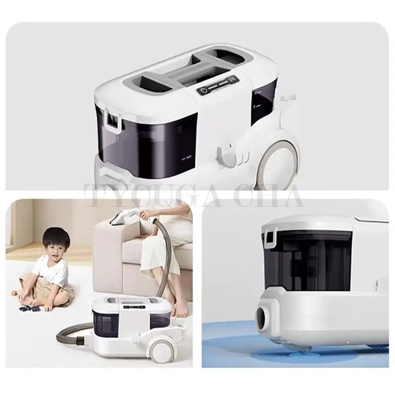 800 واط متعددة الوظائف أريكة قماش السجاد آلة نظيفة رذاذ شفط المتكاملة السجاد فراش الأنظف للمنزل سيارة استخدام 220/110 فولت #2