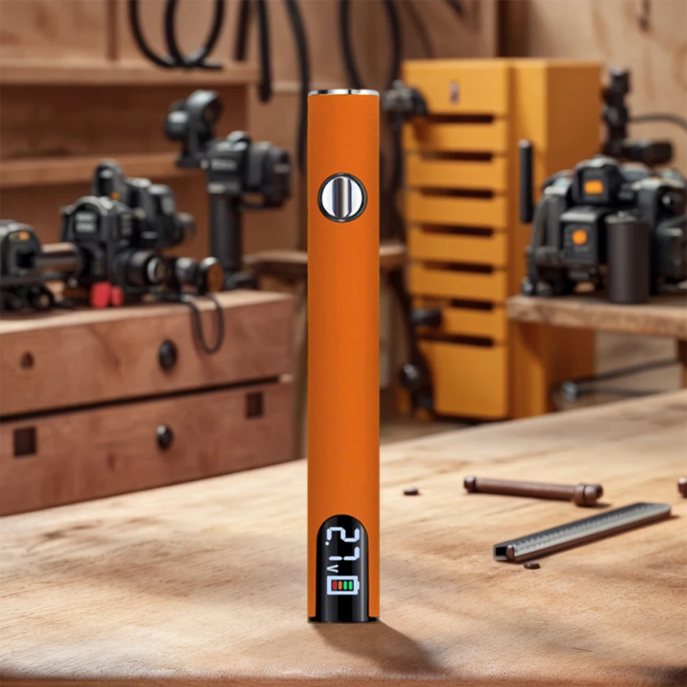 510 Thread Battery Cart Pen Adjustable Voltage 650mAh Battery with USB Charger Cable Electronics Repair (No Soldering Iron Tip)