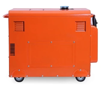 Diesel generator set 5KW 220V portable factory mine outdoor unidirectional small air-cooled silent generator