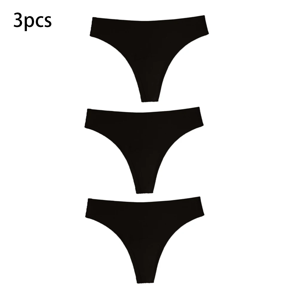 3 Pack Women's Ice Silk Seamless Briefs for Summer Beach Vacation Cycling Fitness and Everyday Warm Weather Use