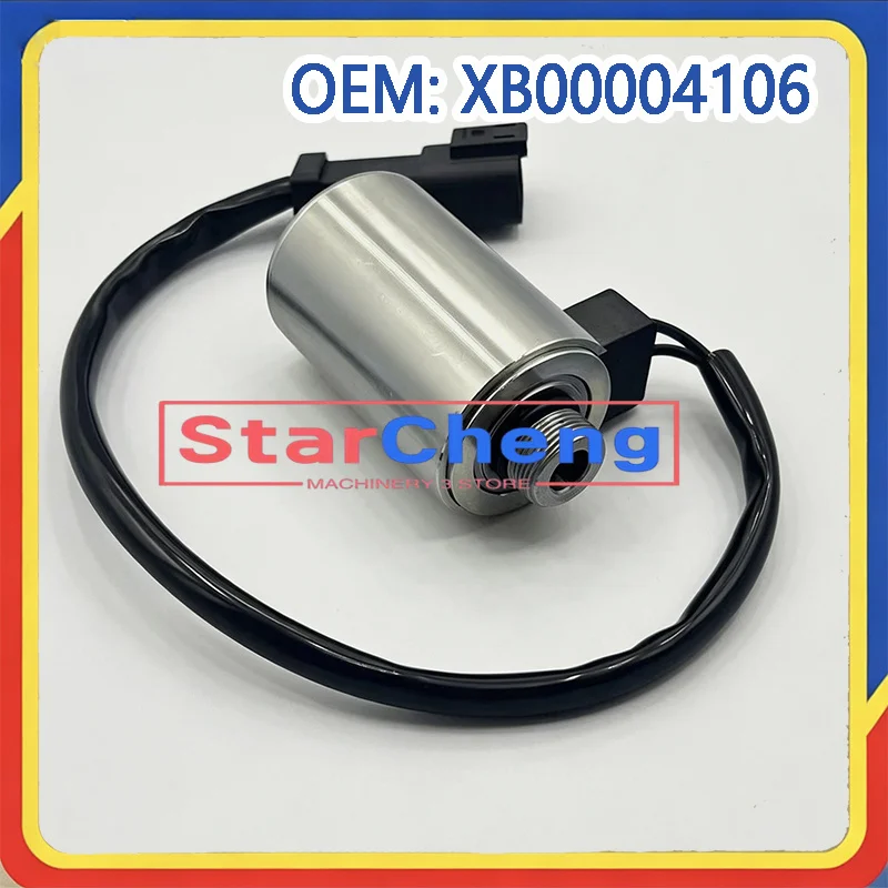 Pilot Value Hydraulic Pump Solenoid Valve XB00004106 for Excavator ZX30U-5A ZX35U-5A