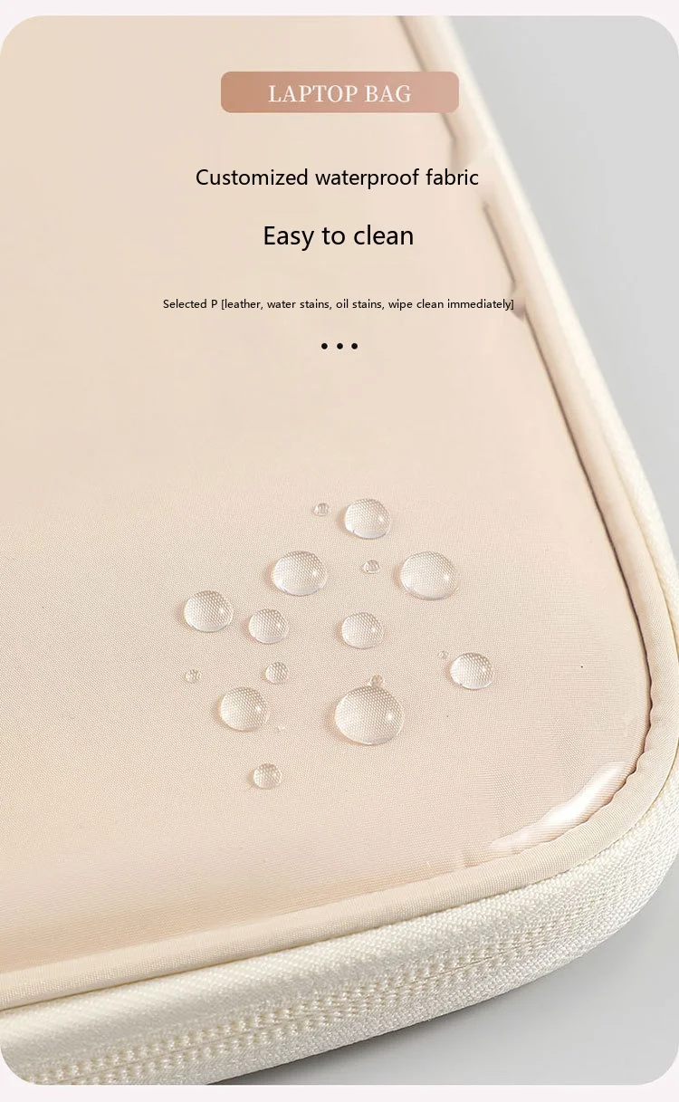 Elegante Tablet-Hülle 11-13 Zoll PU-Schutztasche für iPad mit Plüschfutter – Detail 8