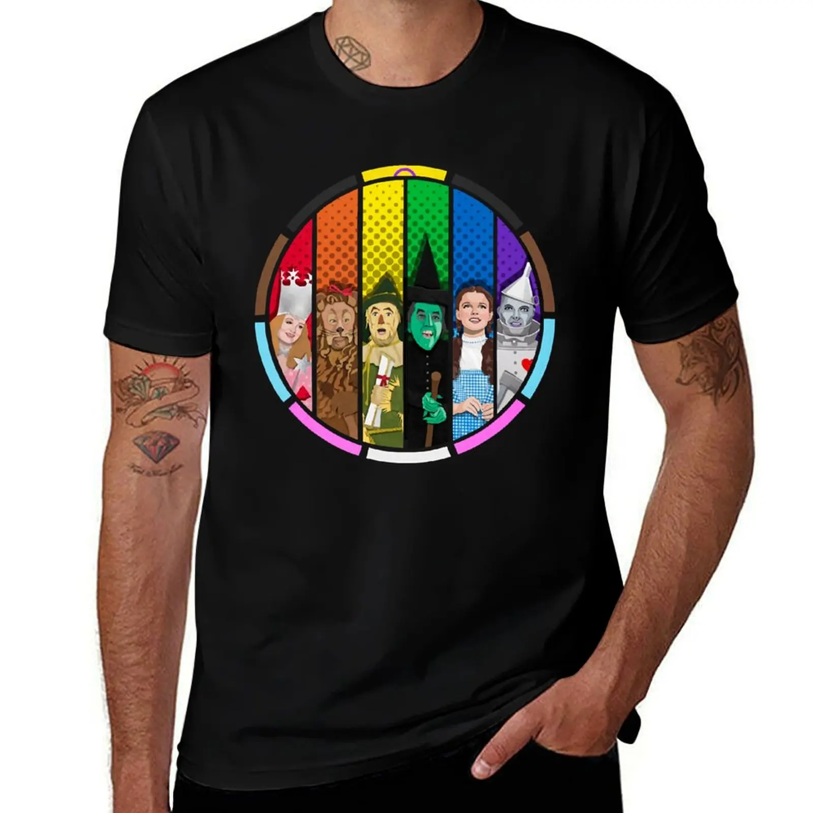 Oz pride T-Shirt Classic Graphic Short Sleeve Top T-Shirt