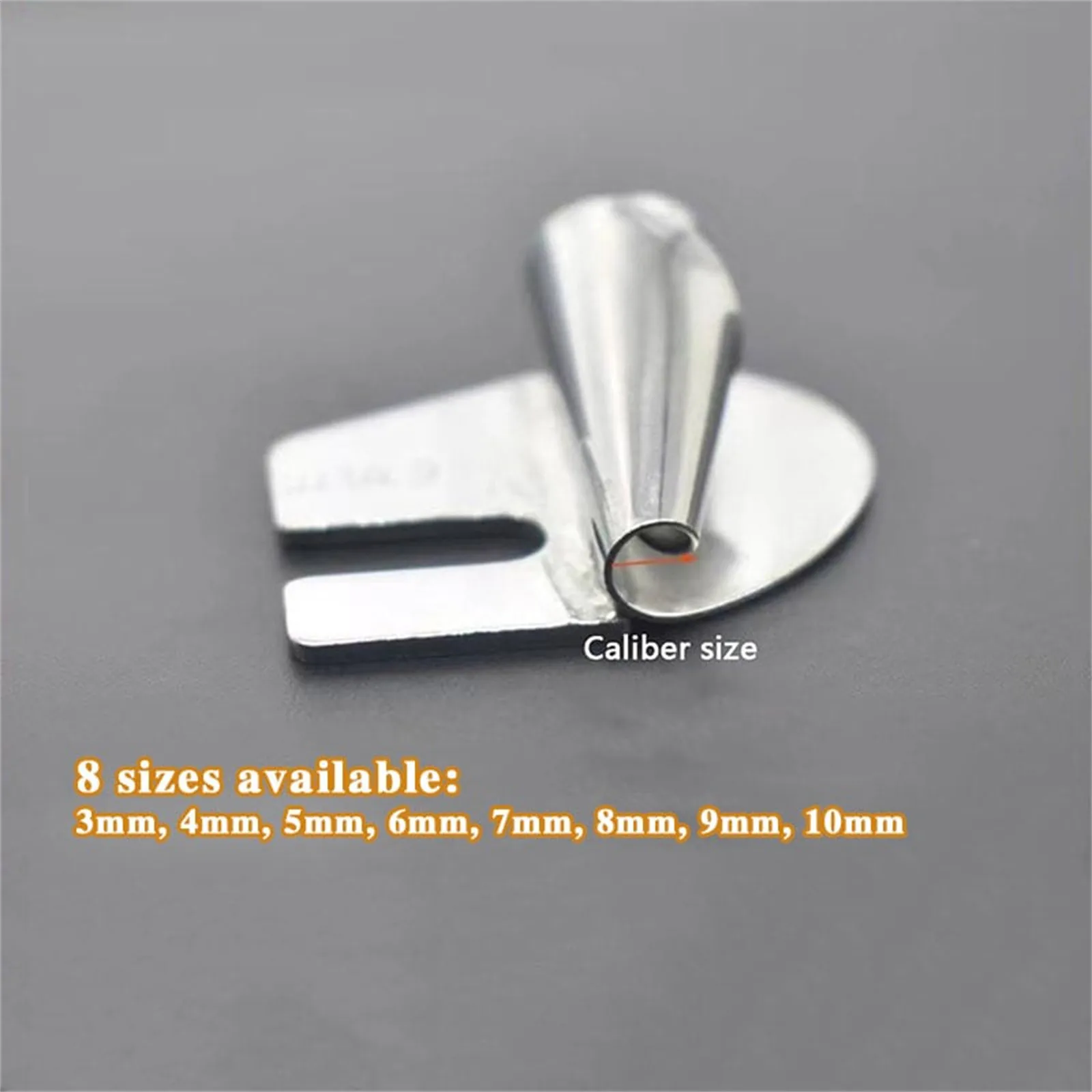 3mm-10mm Old Sewing Machine Rolled Hemmer Foot Sewing Machine Presser Hemming Puller Sewing Accessories Easy to Disassemble