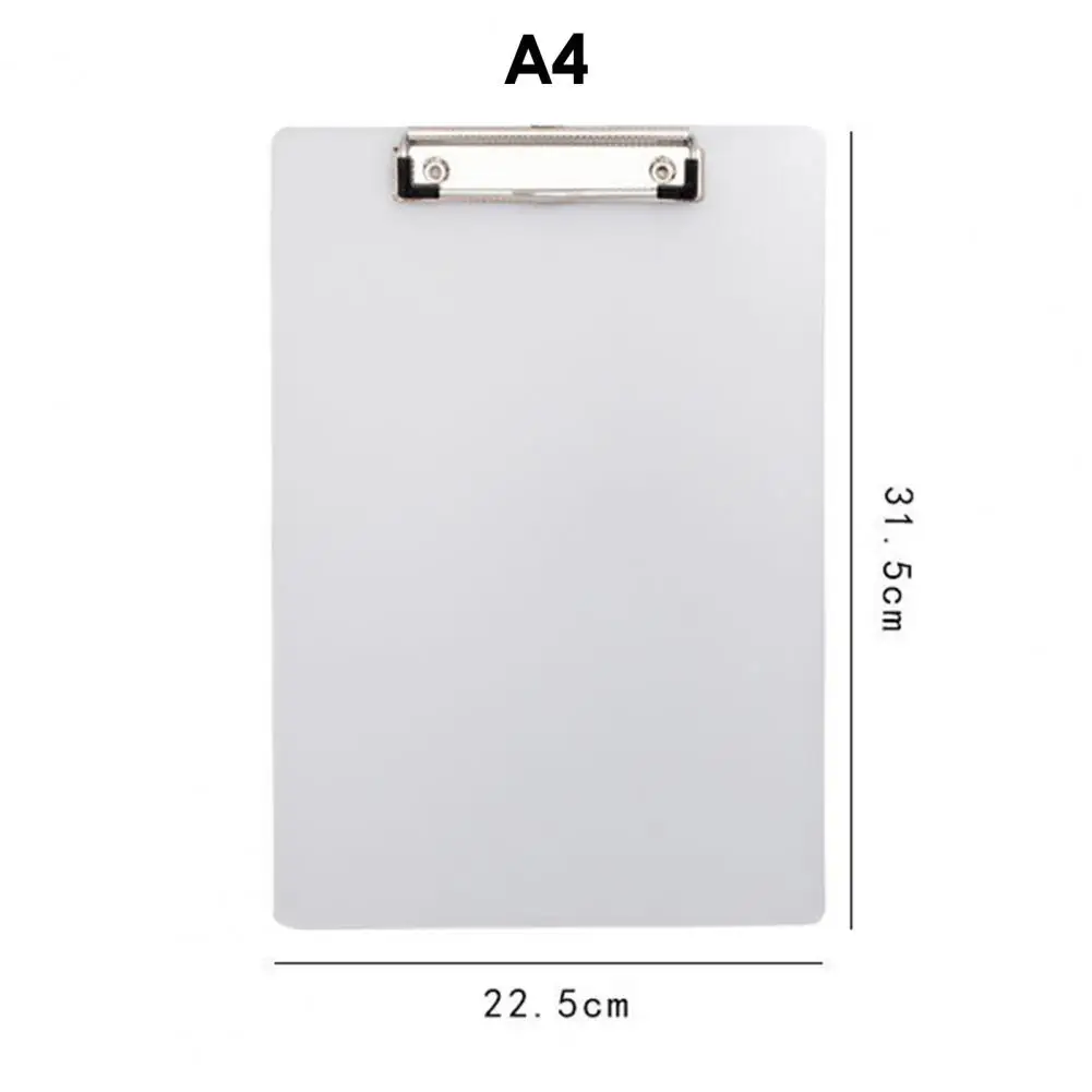 Bending-resistant 2Pcs Portable Frosted Texture File Organizer Translucent Document Splint Telescopic Hook   Office Supply