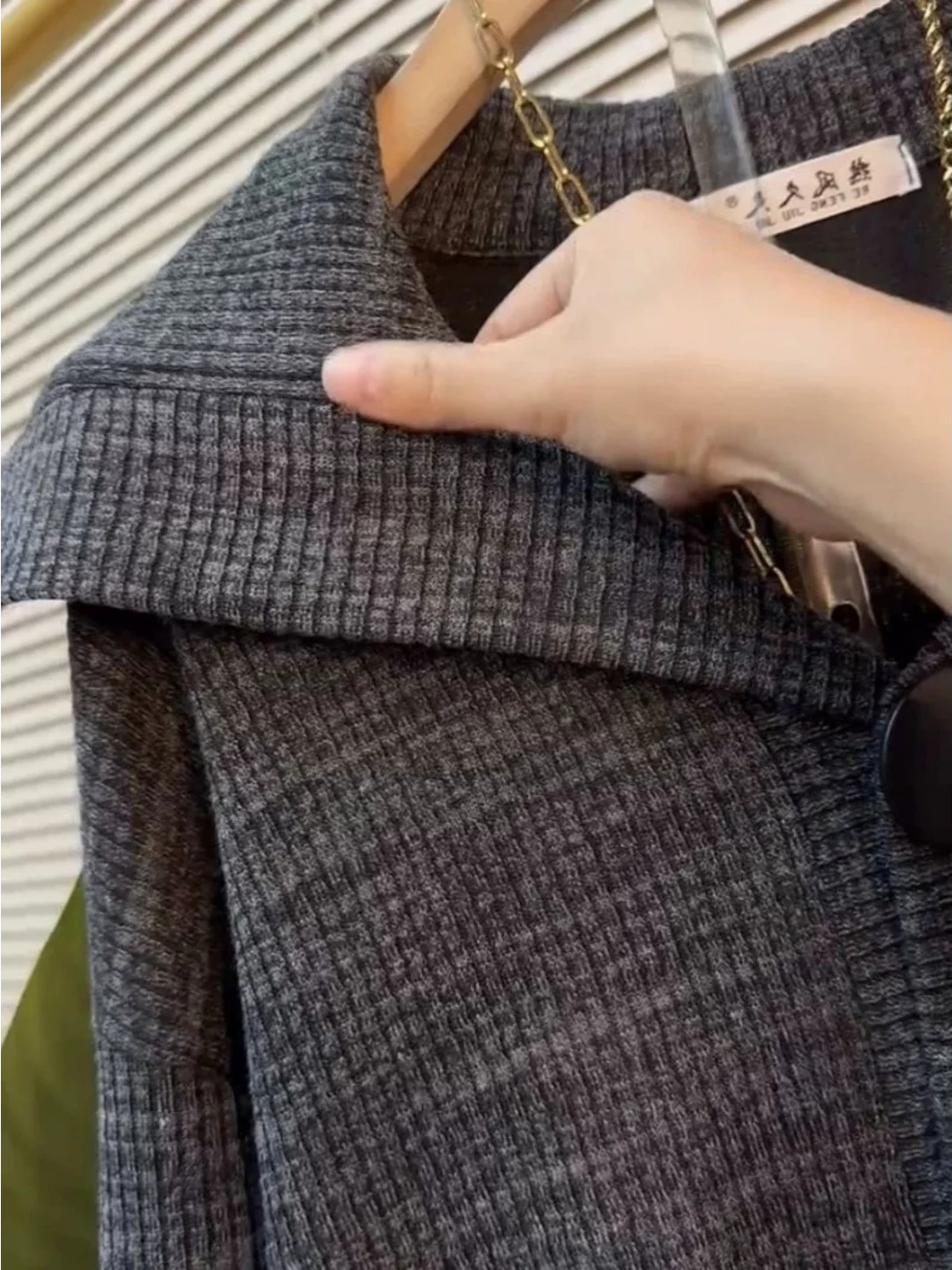 Plus Size Felpa lunga Sve Cardigan da donna vestibilità ampia Autunno Inverno Faion copertura della pancia abbottonata capispalla casual