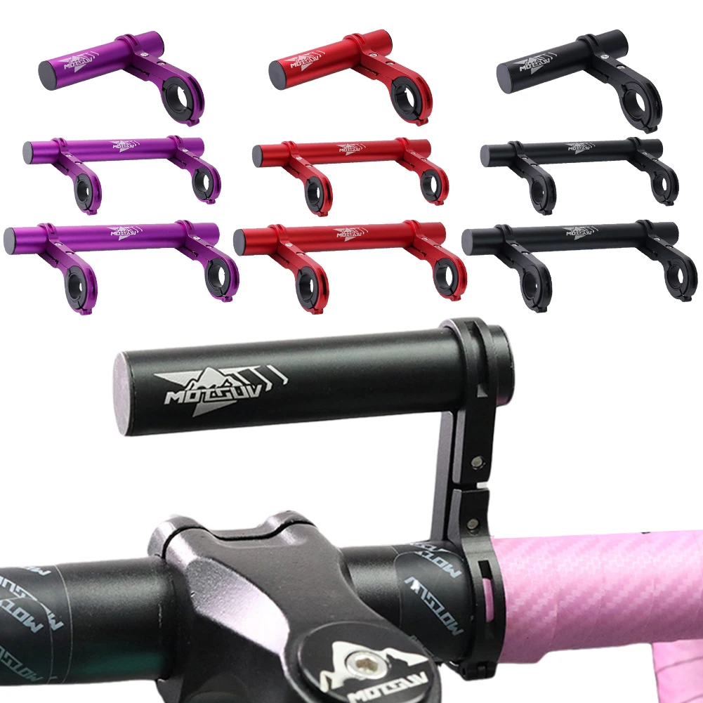 

10/20/30cm Bicycle Handlebar Extended Bracket Waterproof Mountain Bike Front Light Bracket for MTB Mountain Road Bike