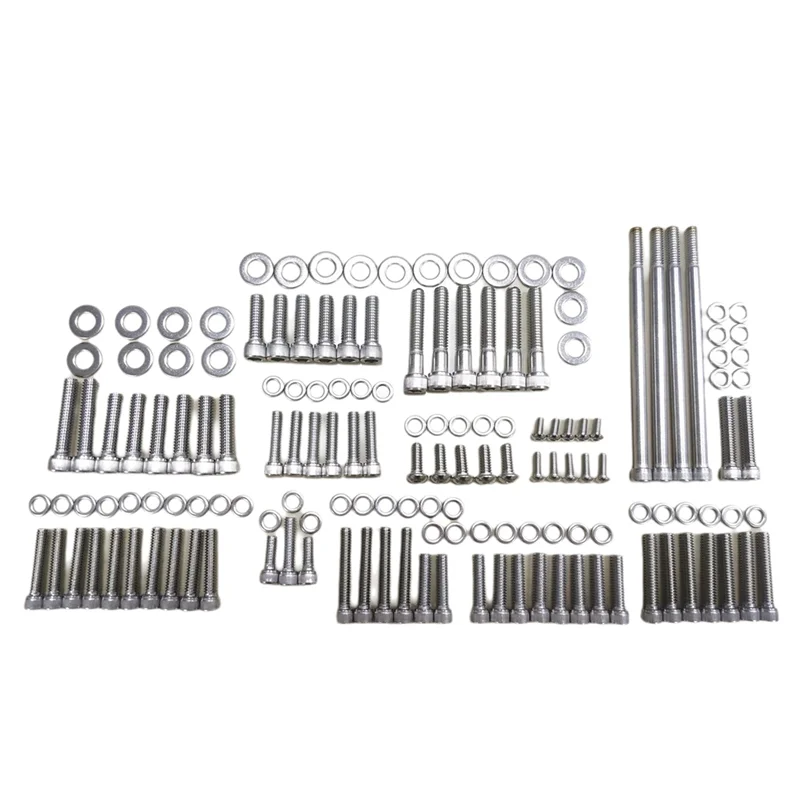 

НОВЫЙ комплект болтов двигателя из нержавеющей стали для Touring Electra Glide Street Glide Road Glide Road King CVO 2007-