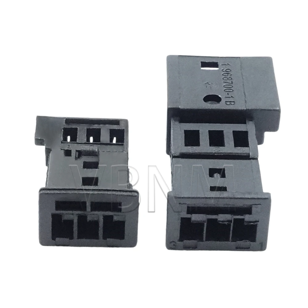 3 Pin 1-968700-1 1-1718346-1 1355620-1 Male Female Auto Stereo Connector Car Speaker Plug Treble Plug Socket For Audi VW BMW