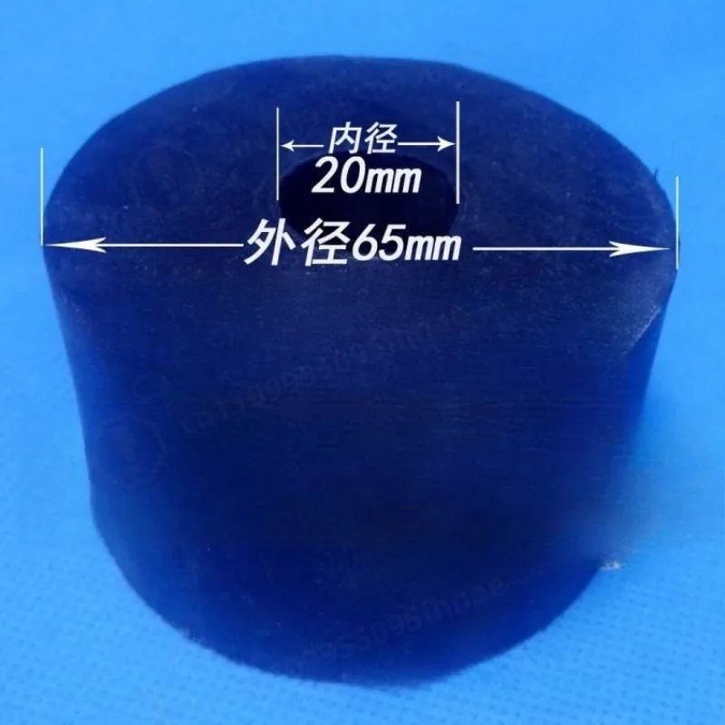 Shoe Grinder Accessories Iron Core Rubber Wheel Belt Sander Rubber Polishing Wheel Sanding Machine Buff Rubber Roller