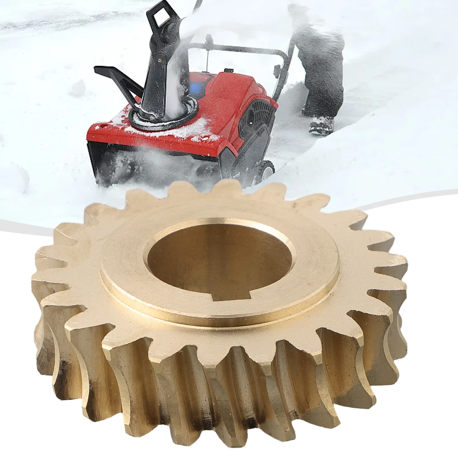 

22 Teeth Worm Gear For FOR Craftsman Dual Stage For FOR SnowThrower Replacement Part 51405MA Fits Gear Case C950 52009 1